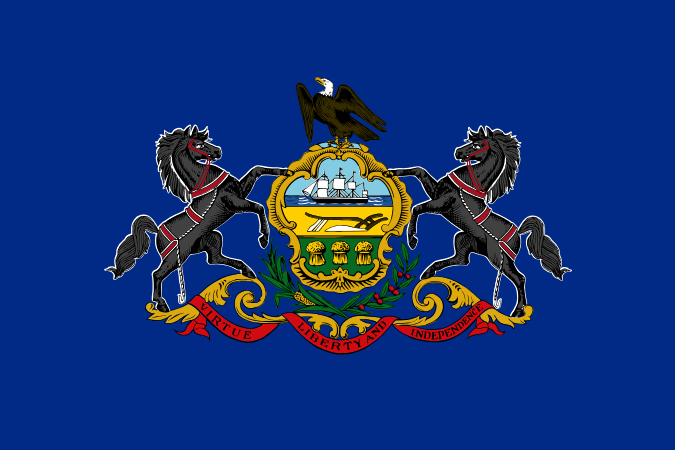 Bandeira do estado da Pensilvânia